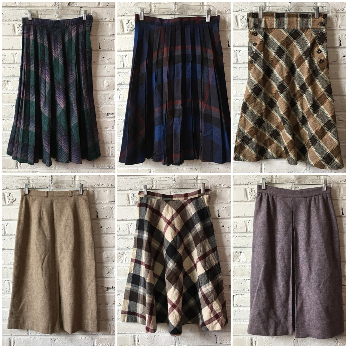 Vintage Wool Skirts by the bundle Bulk Vintage Clothing